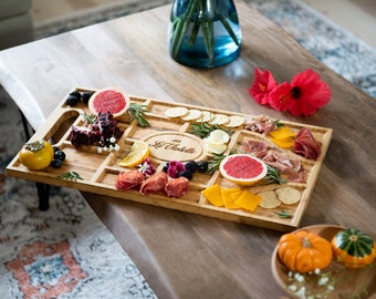 Personalized Charcuterie Planks and Beer Flights - 4 Styles and Gift Sets Available