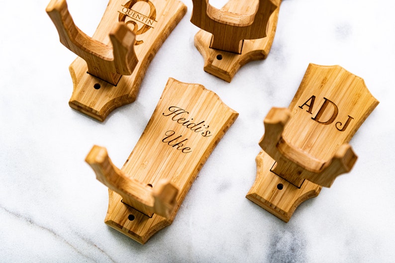 Personalized Wall Mount Custom Headstock Shapes by Left Coast - Etsy