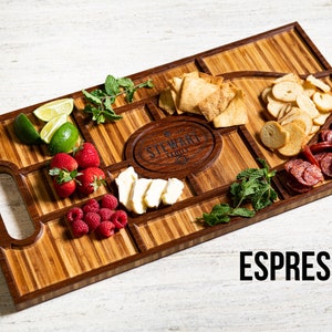 Personalized Charcuterie Planks and Beer Flights 4 Styles and Gift Sets Available image 8