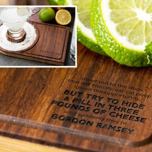 Grappig op maat gegraveerd barkeeperbord - geschenken, 45 humoristische ontwerp-/zinsopties,