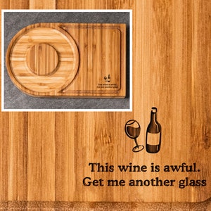 Grappig op maat gegraveerd barkeeperbord - drinkcadeaus met 45 humoristische ontwerp-/zinsopties