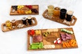 Personalized Beer Flights and Charcuterie Planks - 4 Styles and Gift Sets Available