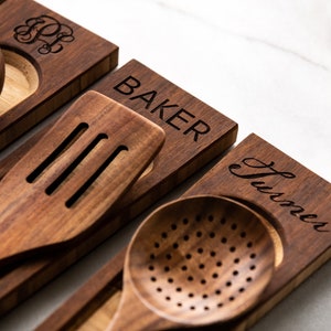 Reposacucharas de madera personalizado
