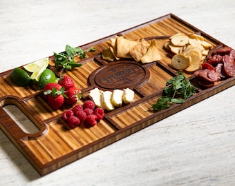Personalized Charcuterie Planks and Beer Flights - 4 Styles and Gift Sets Available