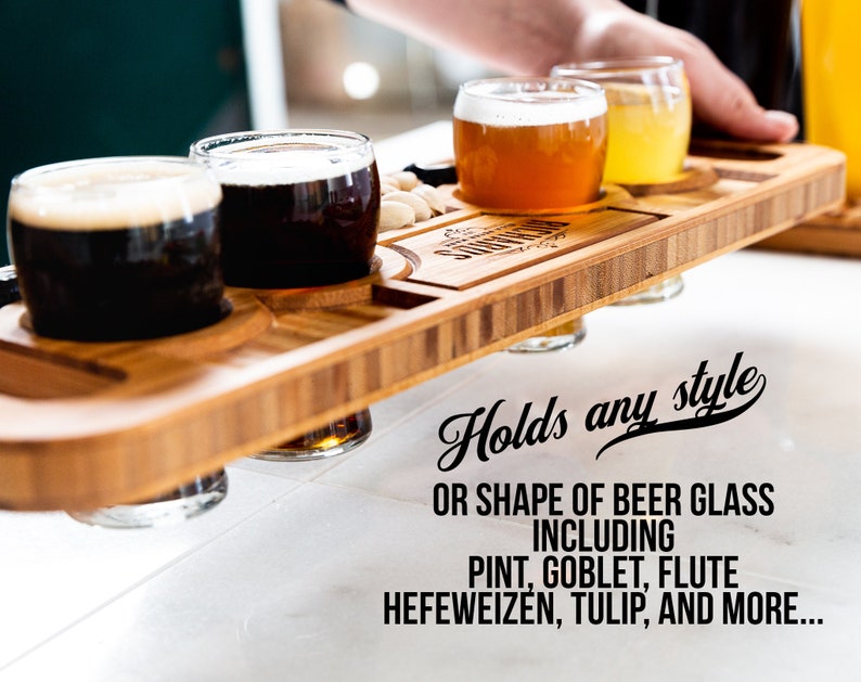 Personalized Charcuterie Planks and Beer Flights  4 Styles image 4