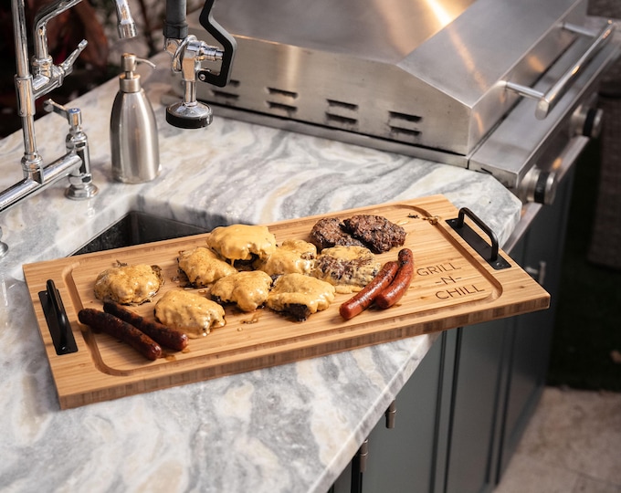 Personalized BBQ Board and Serving Tray