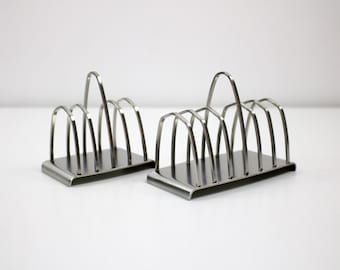 Four or six slice toast rack by Old Hall 'Connaught' by Leslie Wiggins