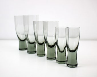 Pairs of Canada glasses by Per Lutken for Holmegaard - different sizes available
