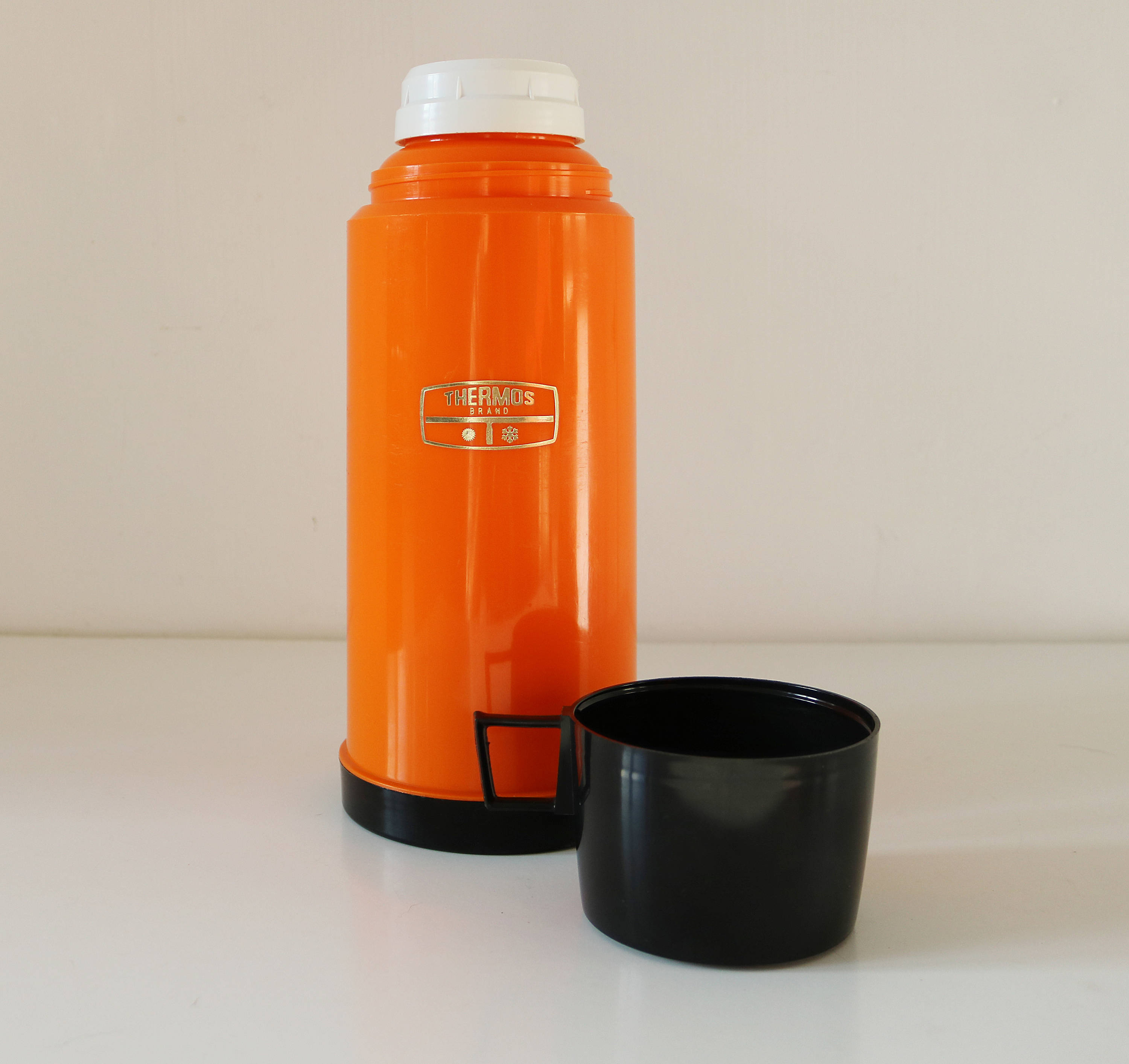 Orange Thermos Flask 1 litre