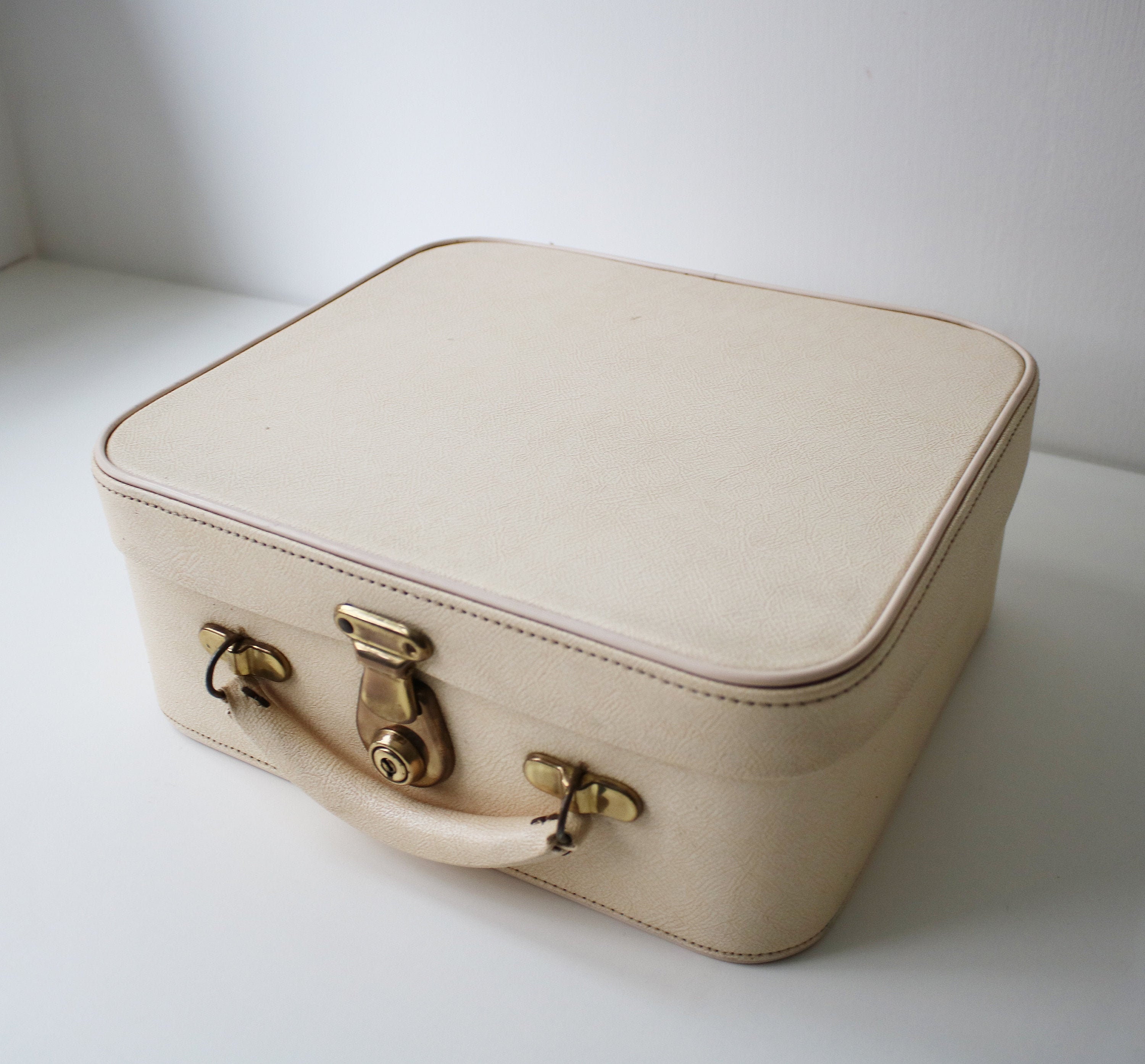 Original Vanity Case Retro Suitcase Old Travel Case -  UK