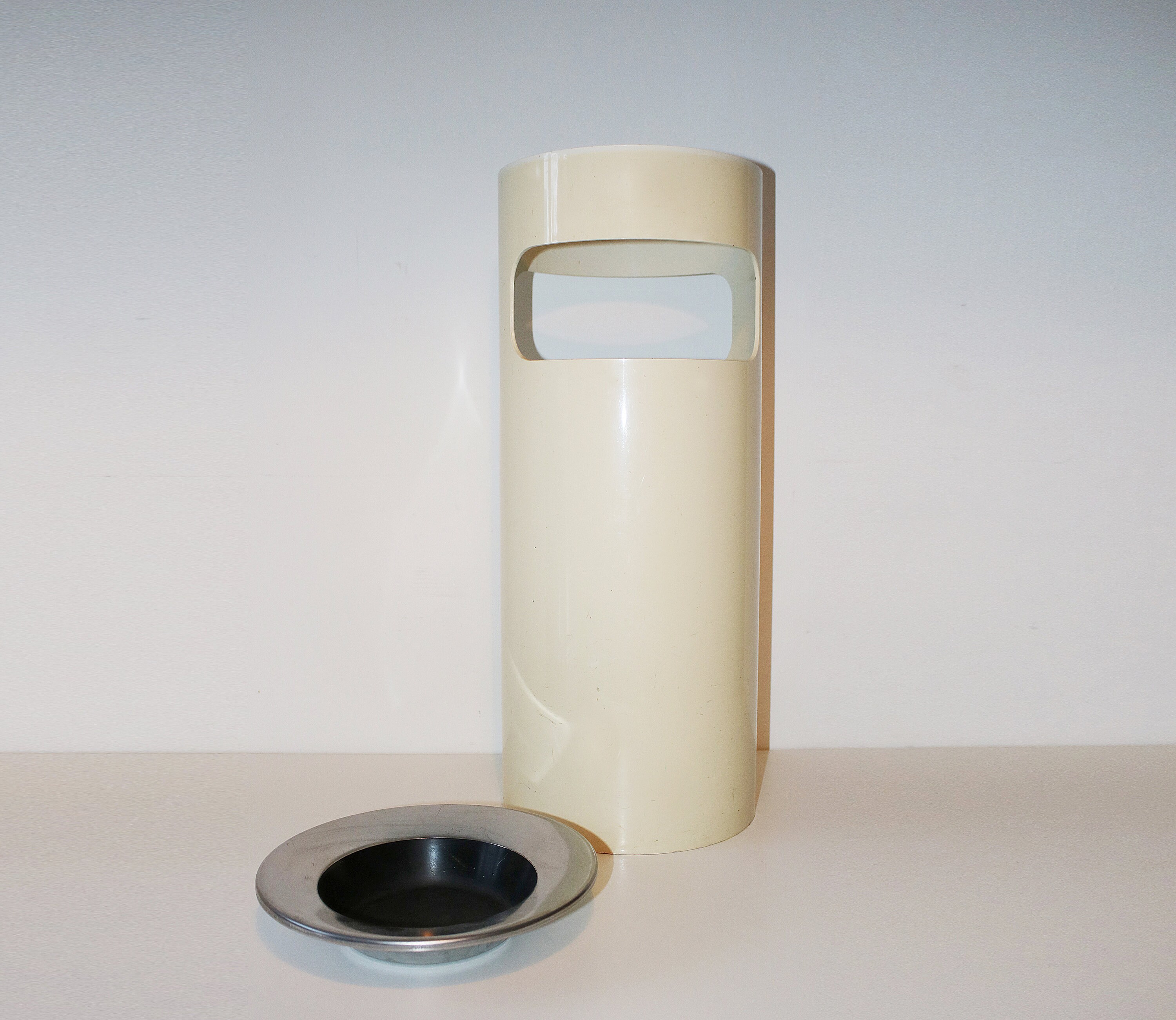Kartell umbrella stand / waste bin with original ashtray Etsy