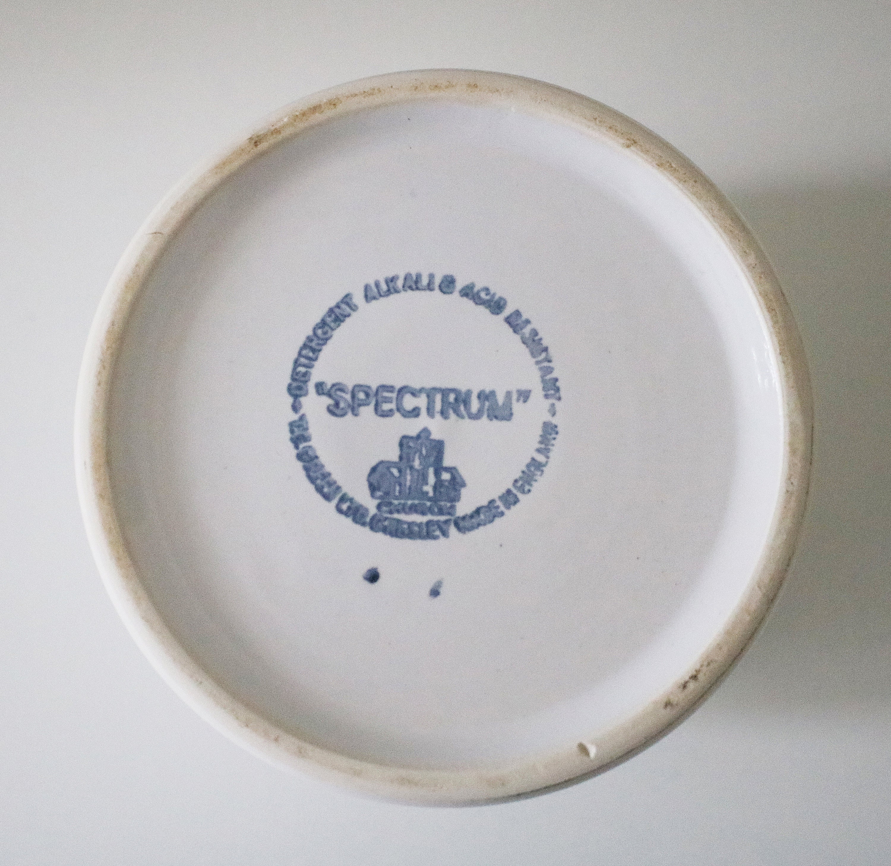 1970s Spectrum kitchen cannisters by T.G.Green Church Gresley. Tea