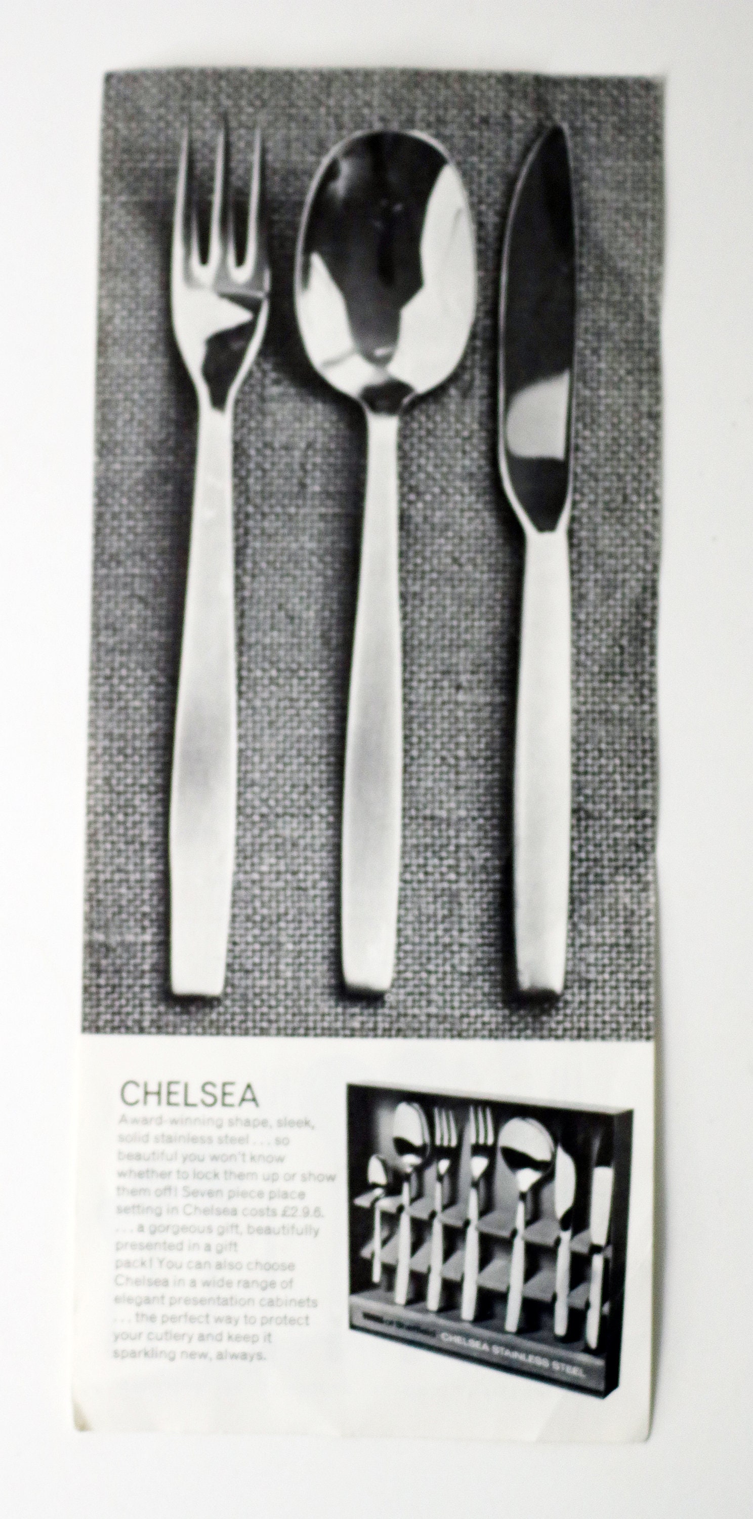 1970s Viners Chelsea fish knives and forks