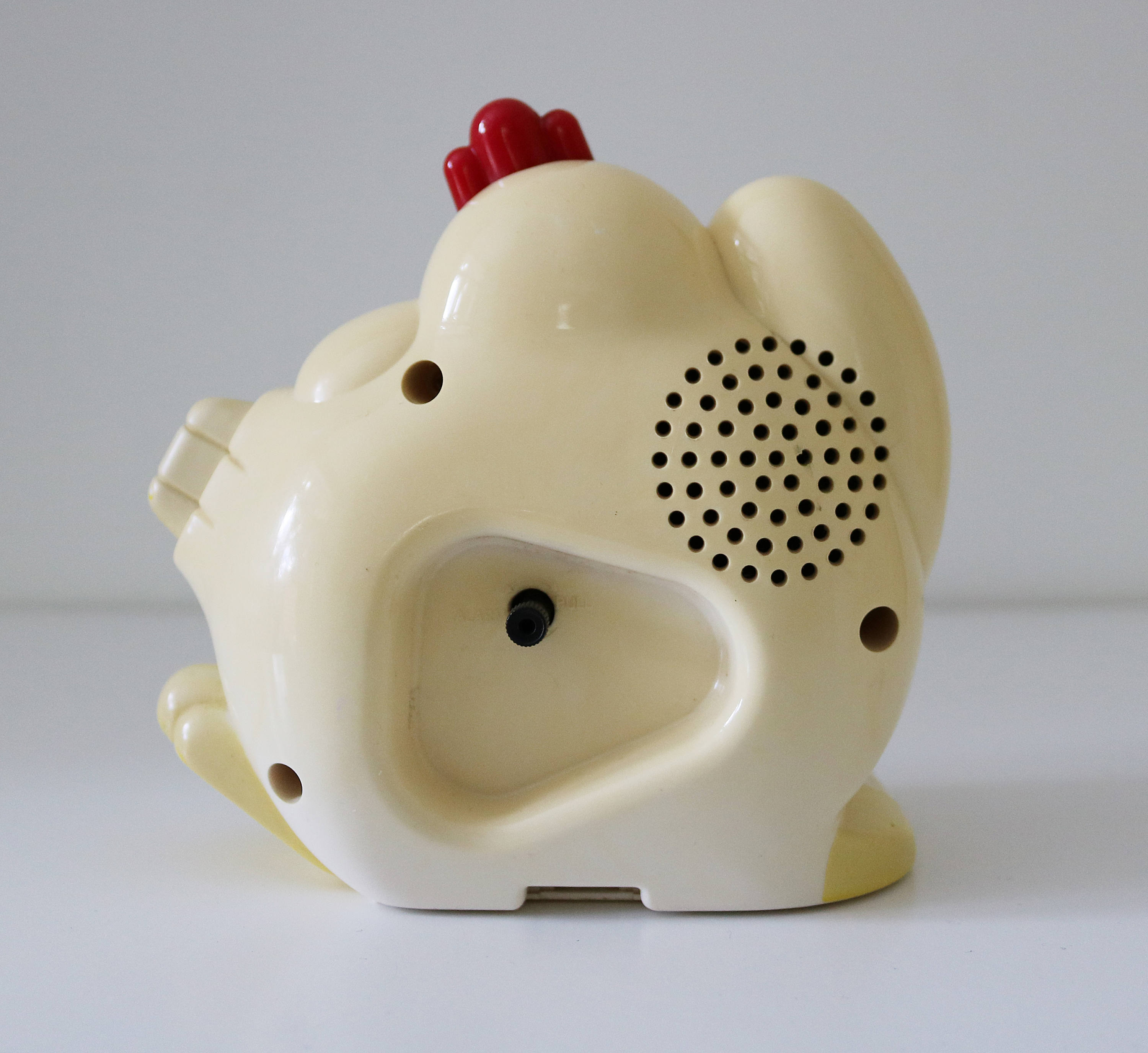 Vintage rooster chicken alarm clock by Ross