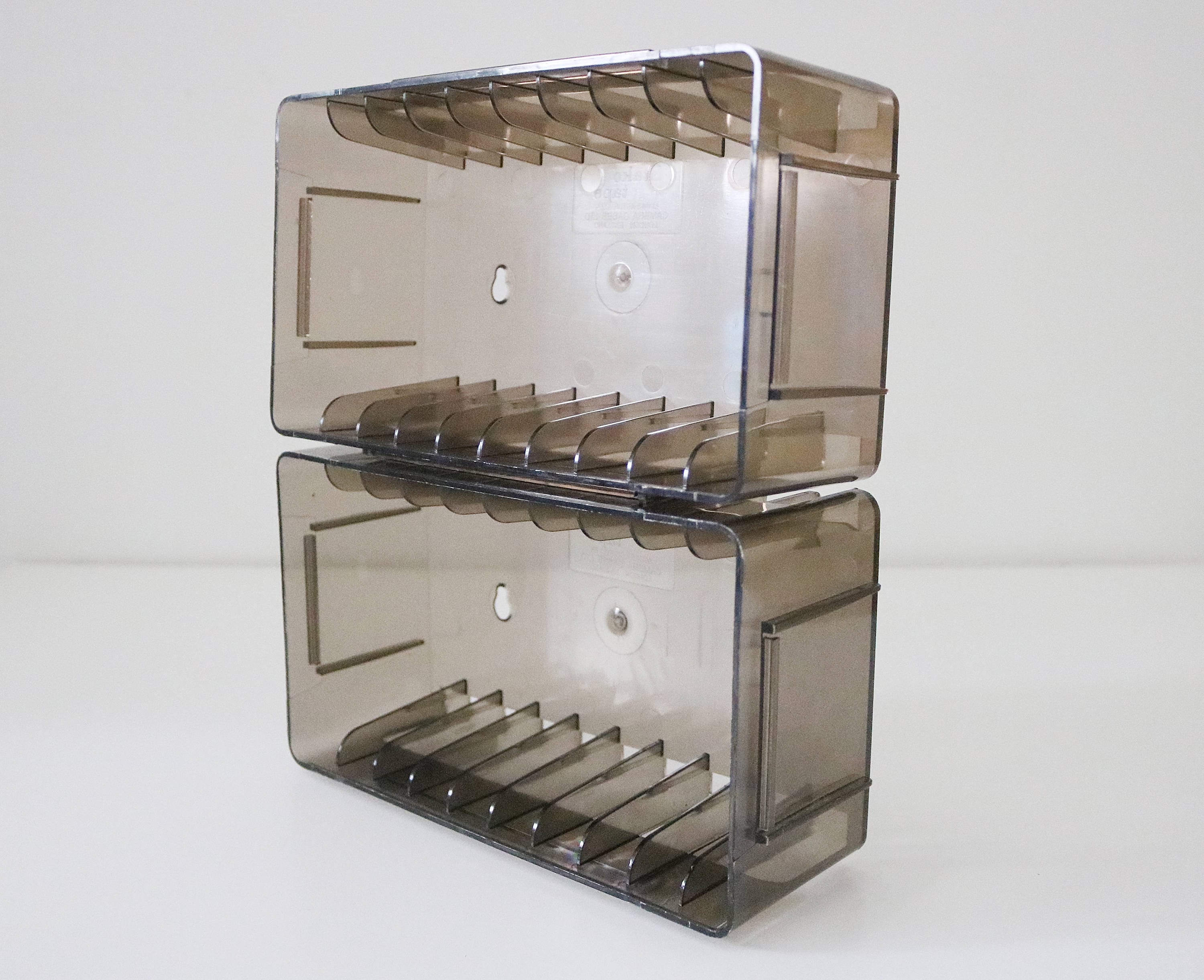 Stako Tape cassette racks 4 interlocking storage units by Cambra Cases