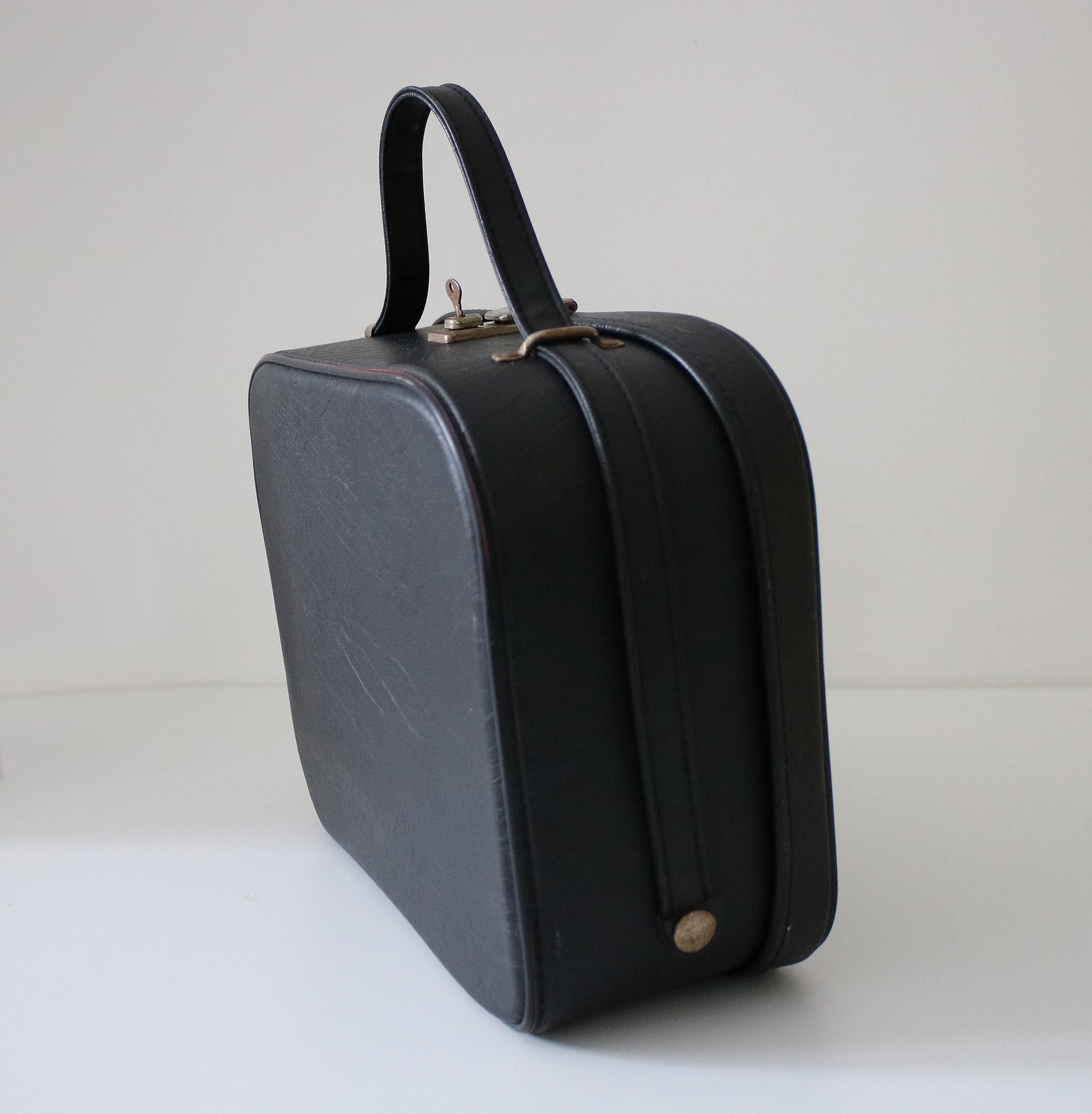 1960s 70s vanity case / cabin bag for travel or makeup / jewellery ...