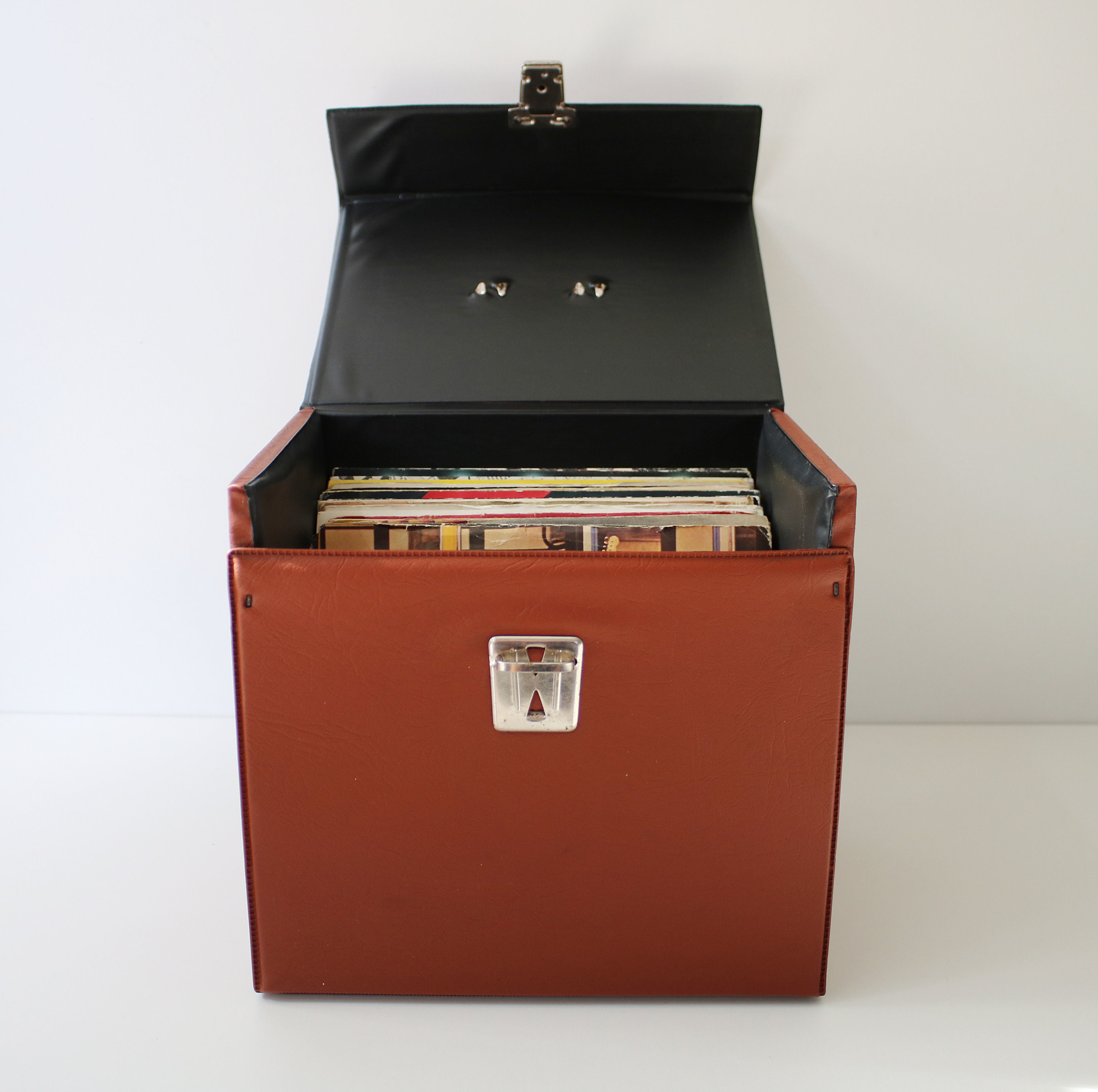 Vinyl record case for 7 inch singles