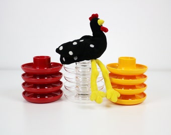 1980s individual Guzzini egg cups / holders 3 colours available -  unused vintage stock. Price is each.