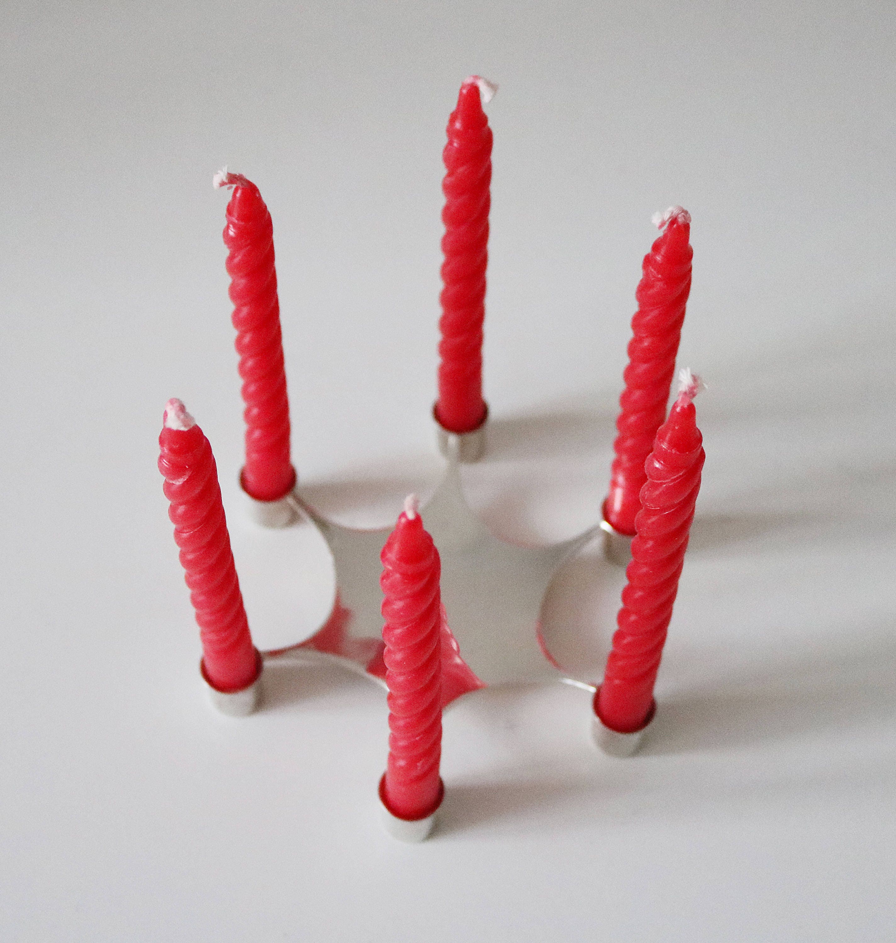 Swedish silver plated candelabra Mema Sweden designed by Theresia