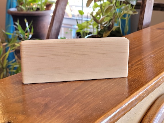 Blank Wood Blocks for Signs Pine Wooden Sanded Ready for