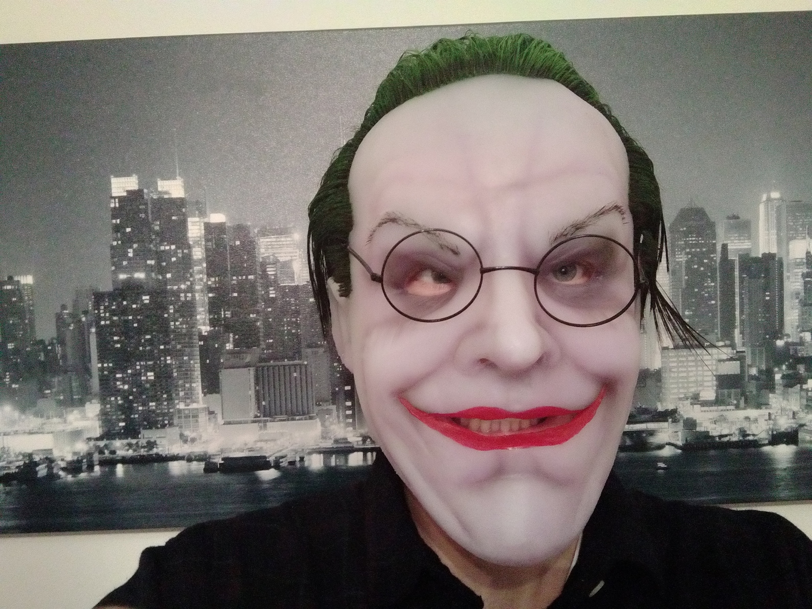 Jack Nicholson Joker Silicone Mask Batman 89 Etsy