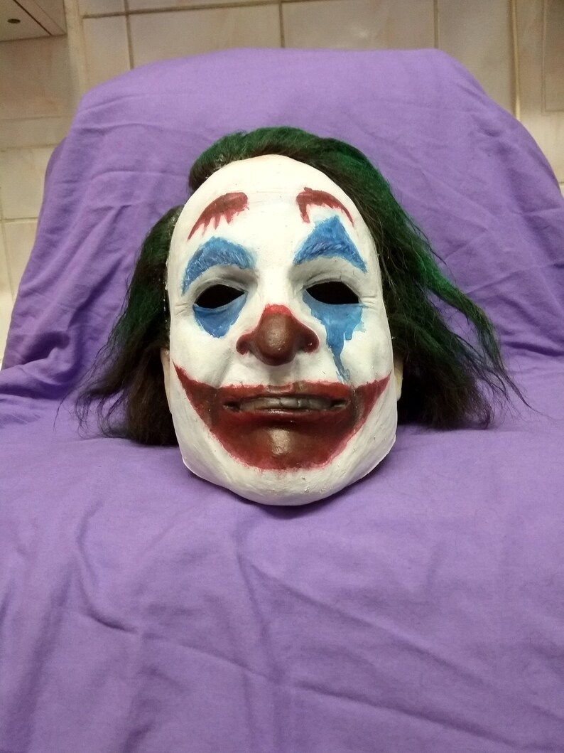 JOKER 2019 Máscara réplica de fénix Joaquin Etsy