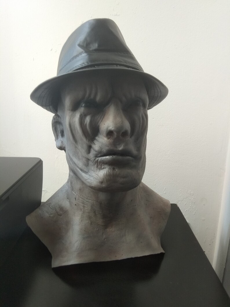 Resident Evil 2 Mr X Replica Mask Prop With Hat. Etsy
