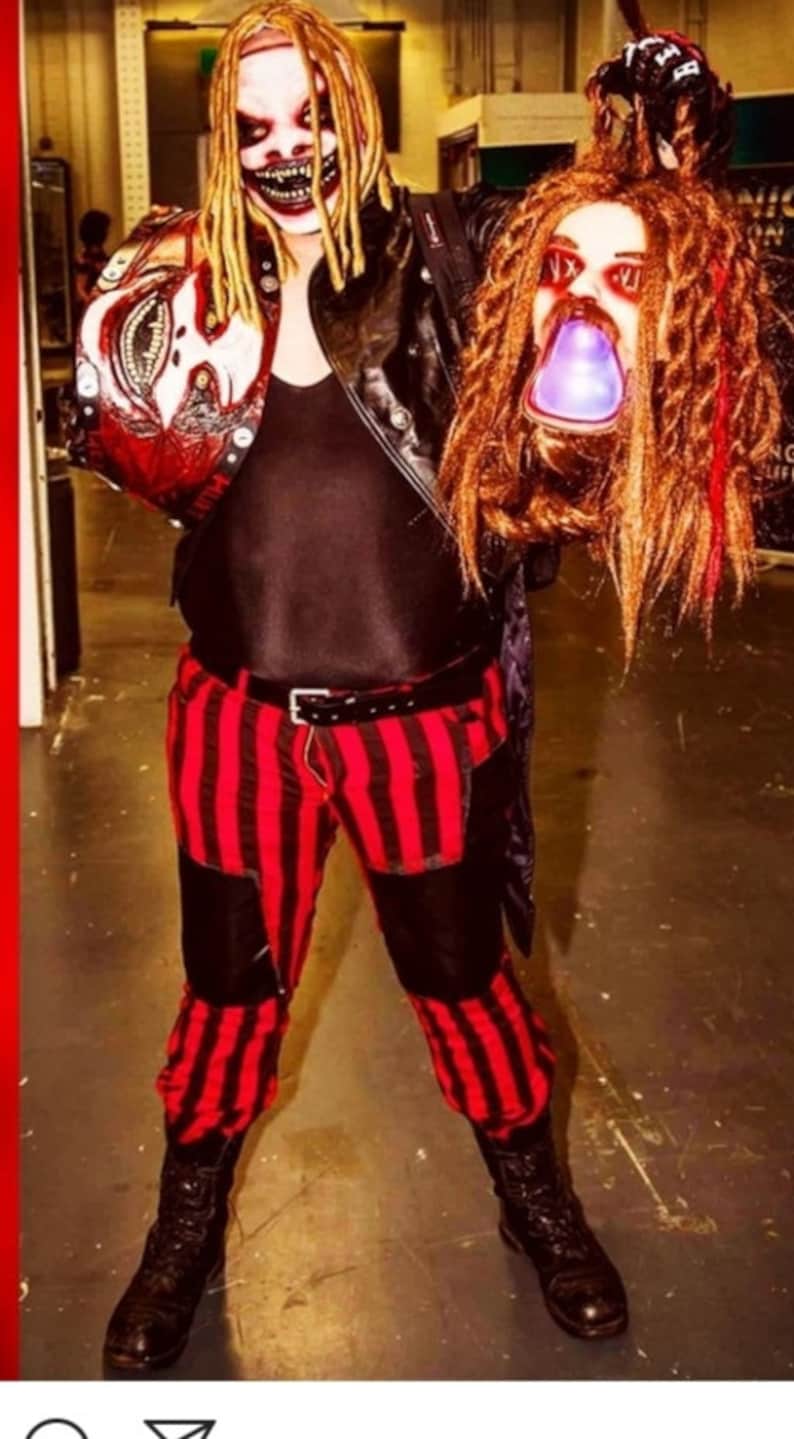 The Fiend wrestling mask Bray Wyatt Etsy