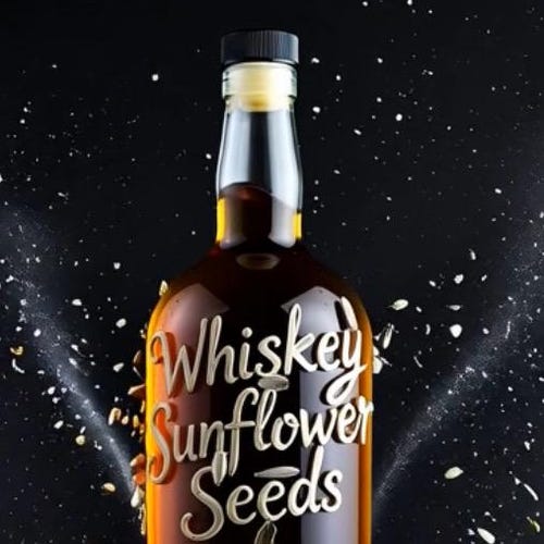Whiskey-Aged Sunflower Seeds: Artisan Crafted. 2 oz. or 4 oz. Packs