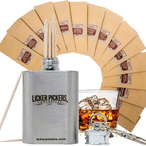 Liquor-Infused Toothpicks: Cheers to Dad Celebrating Father's Day in Style! Embrace Dad's Rugged Spirit And Unleash The Cool. Free Shipping!