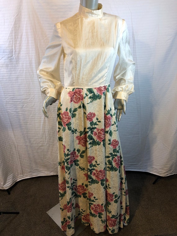 Vintage Unbranded  Long /Maxi Floral  Dress
