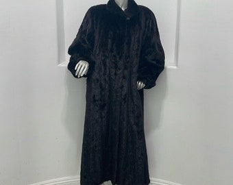 Givenchy Haute Fourrures Vintage  Black Mink Fur Coat