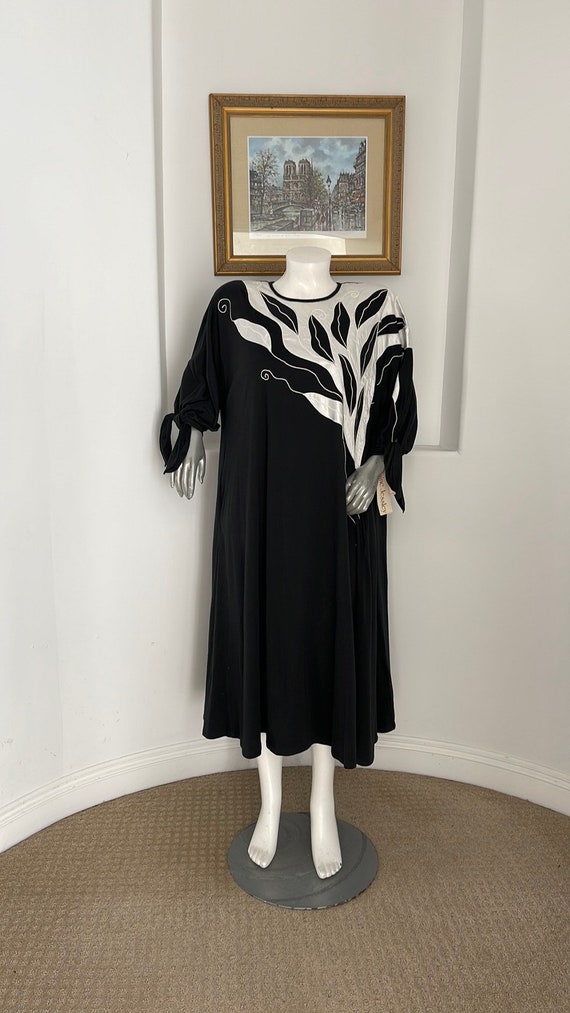 Elaine Jessley Vintage 1980’s Midi Dress Size 22