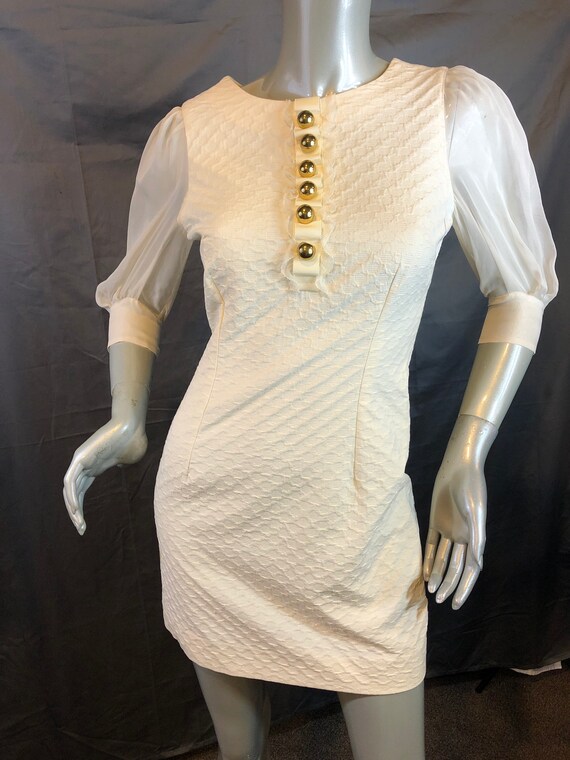 Vintage Couture Couture Los Angeles Dress Made i