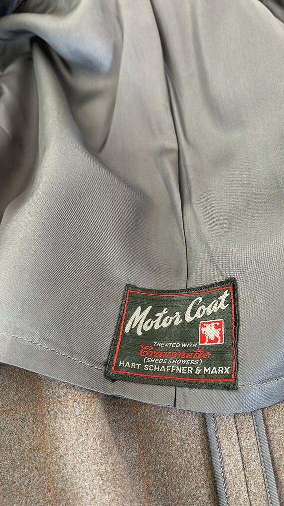 Hart Schaffner Marx Vintage Men’s Motor Coat - image 6