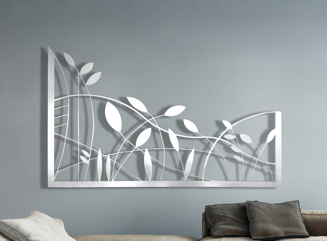 Laser Cut Metal Decorative Wall Art Panel Sculpture for Home Etsy Canada