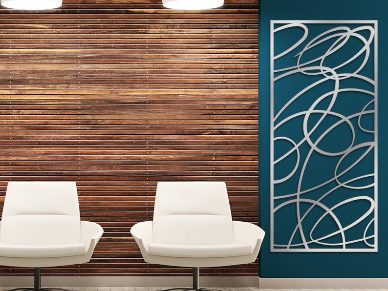 Laser Cut Metal Decorative Wall Art Panel Sculpture for