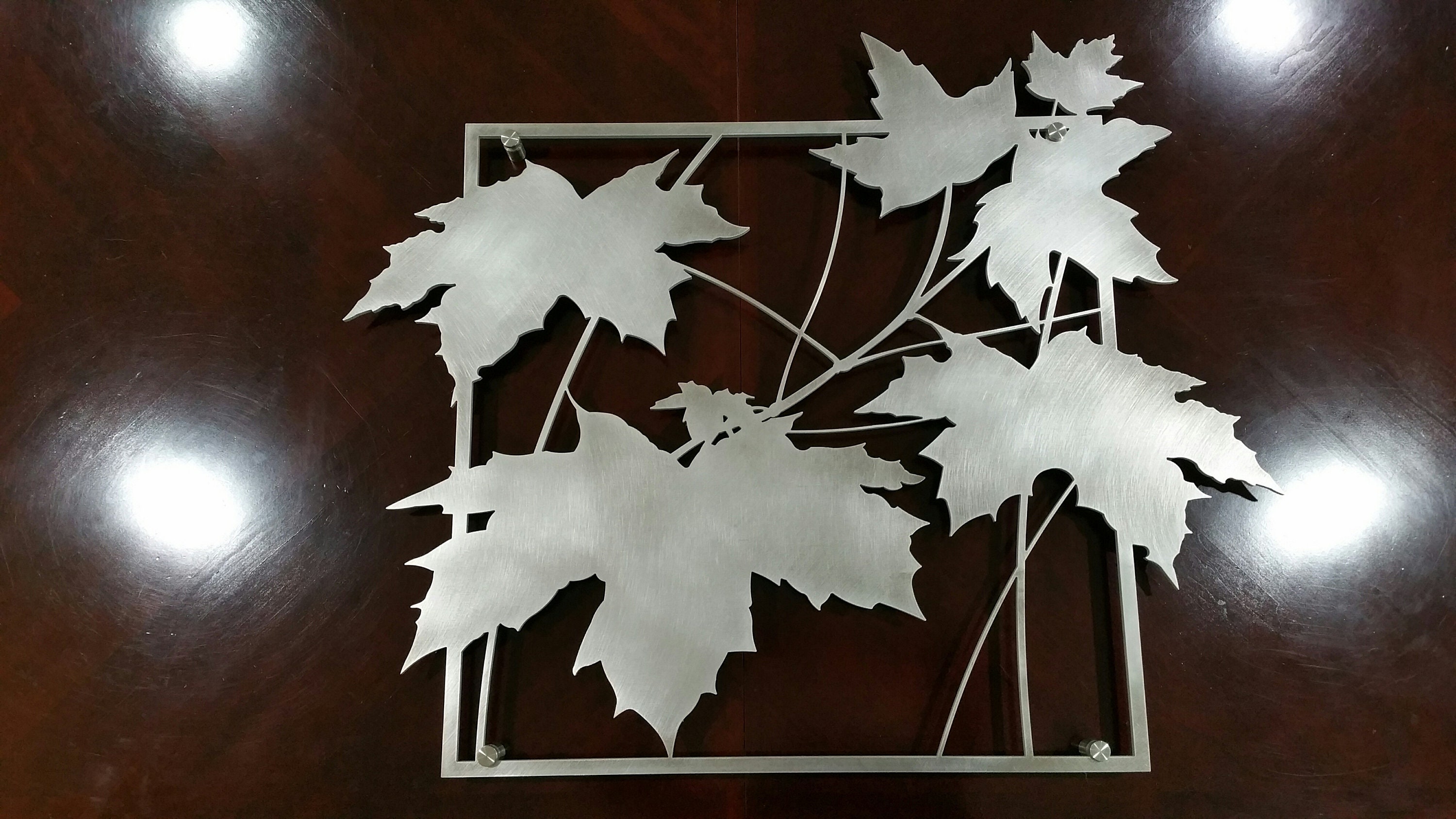 Laser Cut Metal Decorative Wall Art Panel Sculpture for Home Etsy Canada