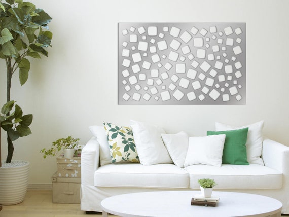 Laser Cut Metal Decorative Wall Art Panel Sculpture For Home Etsy