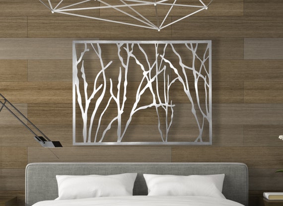 Laser Cut Metal Decorative Wall Art Panel Sculpture For Home Etsy