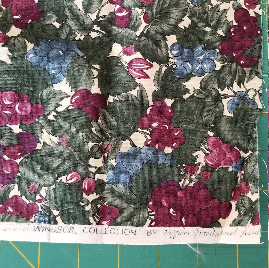 Hoffman International Fabrics Windsor Collection Vintage 1/2 Yd. Floral