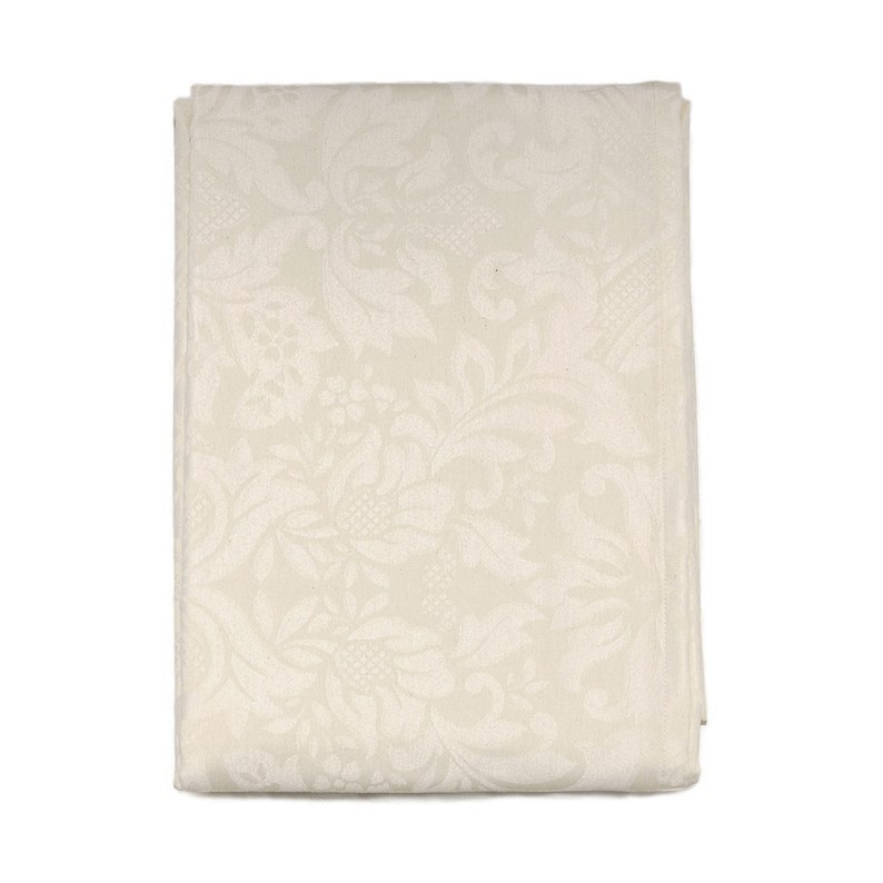 Nappe Luxe Beige Clair Anti-taches Grandes tailles Réf. Milano image 4