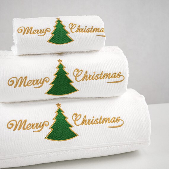 Merry Christmas Towel, Christmas Clearance Sale, End of Year