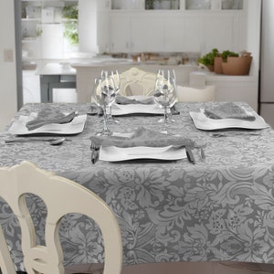 Milano anti-stain tablecloth - Gray