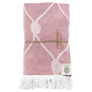 Nautical Beach Pareo - Red