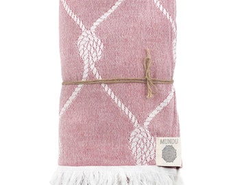 Nautical Beach Pareo - Red