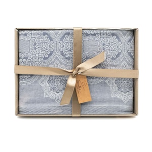 Tablecloth Mosaic- Blue