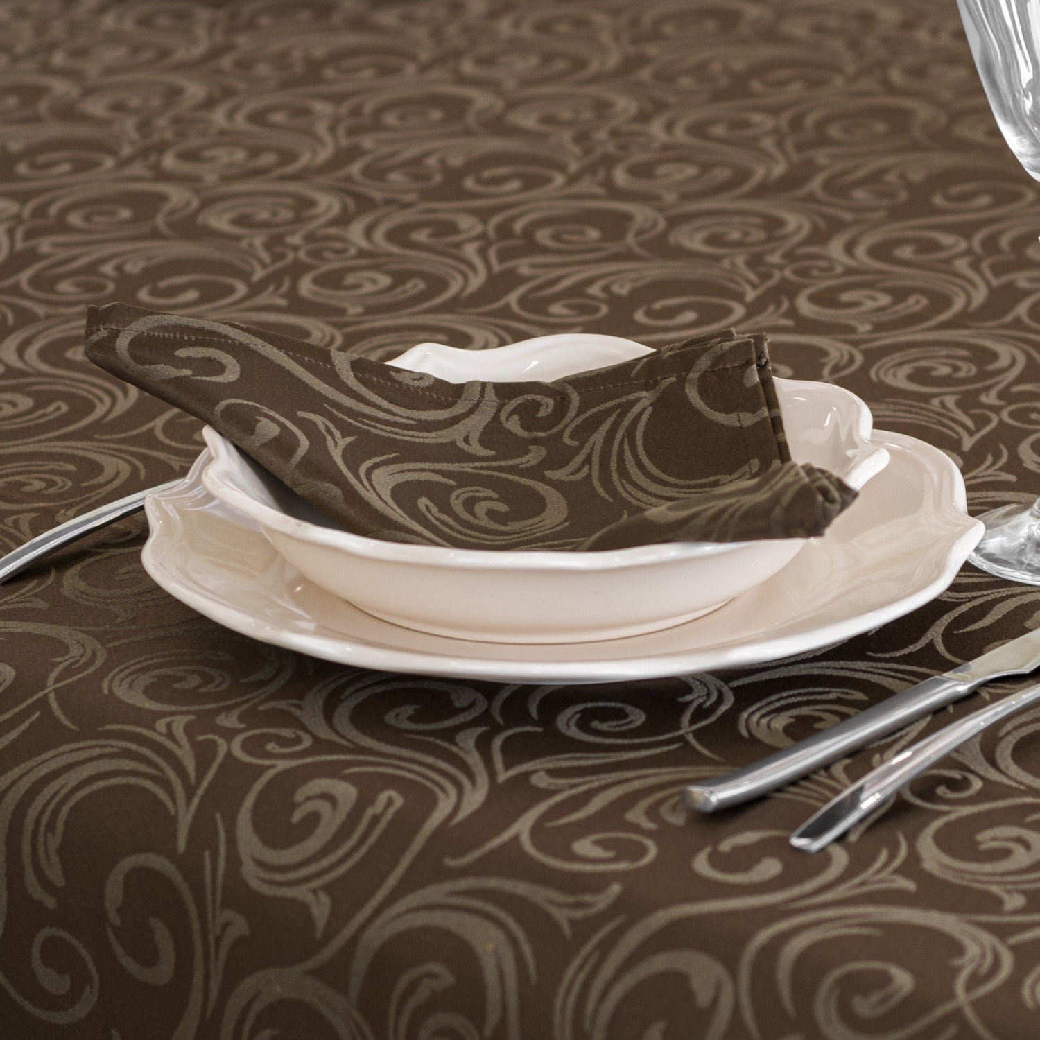 Luxury Chocolate Napkins Anti Stain Proof Resistant Pack Etsy