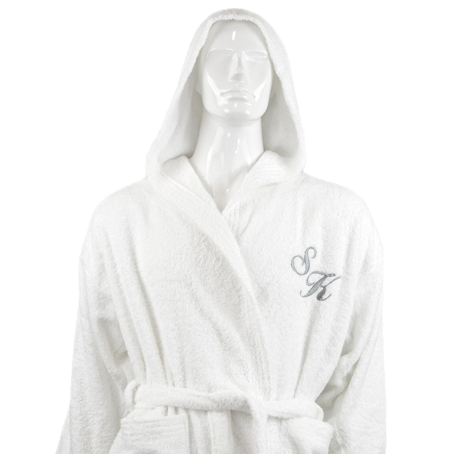 Bath Robes Hooded with Personalised name RACING CAR Embroidered onto
