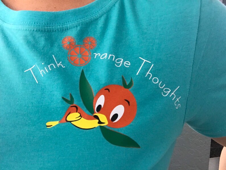 disney orange bird shirt